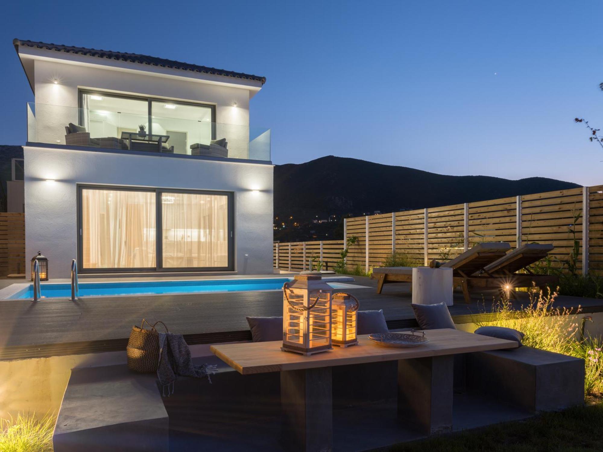 Bright Coast Superior Villa Alykes  Exterior photo