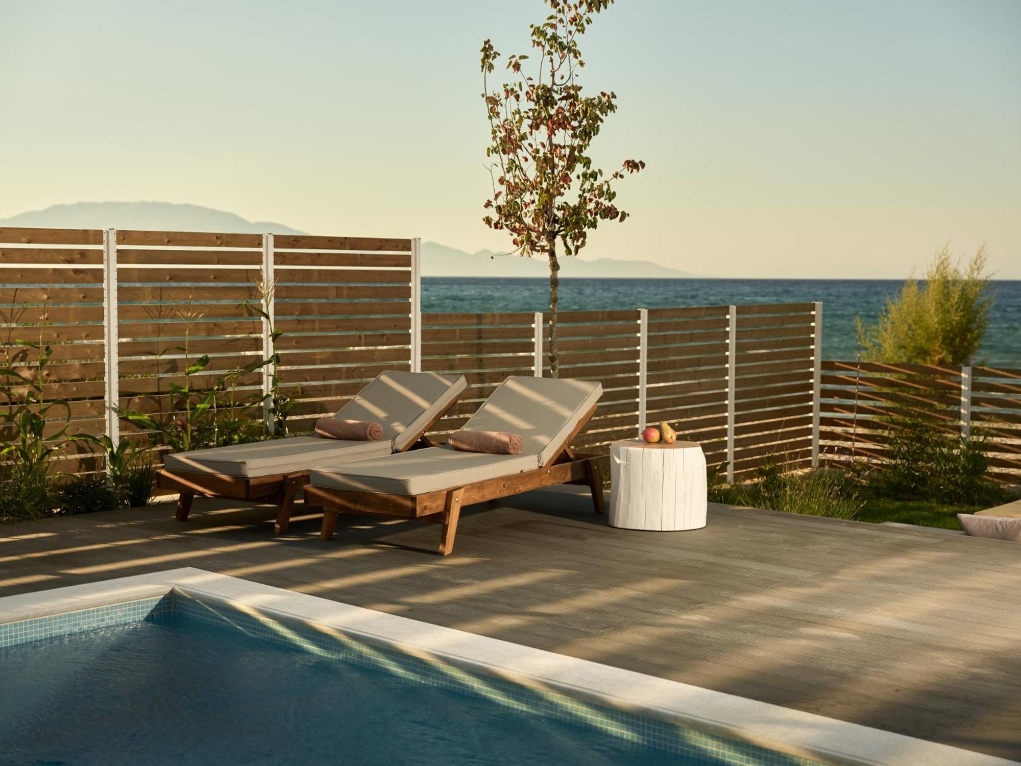 Bright Coast Superior Villa Alykes  Exterior photo